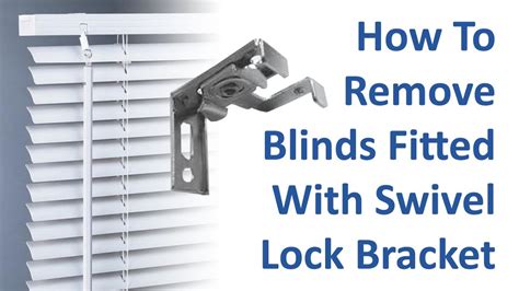 how to remove blinds from metal brackets|remove venetian blinds from brackets.